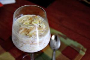 Indian Noodle Almond Pudding Recipe