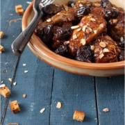 Chicken Tajine with Almonds and Prunes Recipe