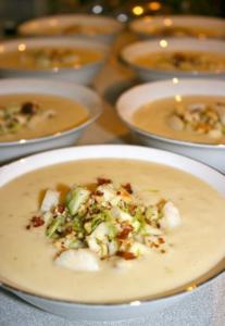 Roasted Garlic Artichoke Soup Recipe
