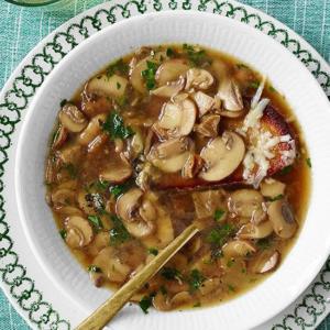 Wild Mushroom Soup Recipe