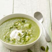 Cold Yogurt Green Fruit Soup Recipe