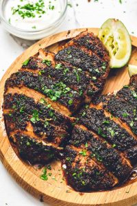 Blackened chicken