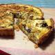 mushroom leek quiche