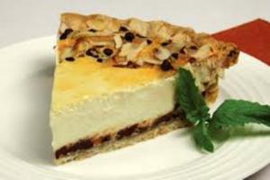Ricotta almond pie