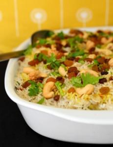 Vegetable Rice Byriani