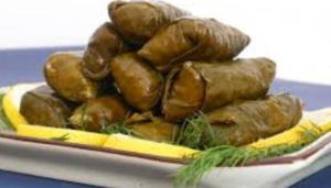 A plate of food that is on the table.