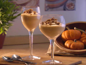 Pumpkin chestnut mousse