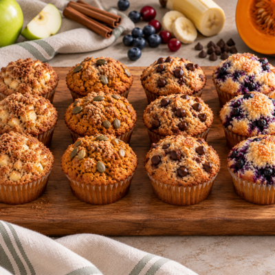 Assorted muffins