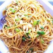 Peanut butter noodles