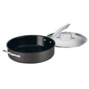 Sauté skillet with straight sides