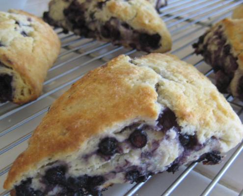 blueberry scones