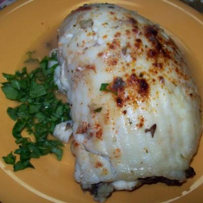 Mushroom-Stuffed Fish Rolls 
