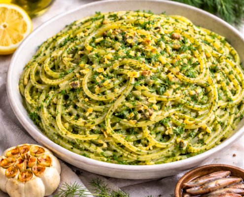 Roasted Garlic Pasta