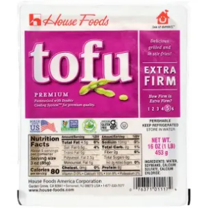Extra firm tofu