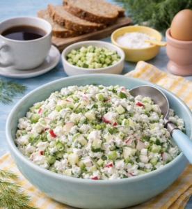 Cottage cheese salad