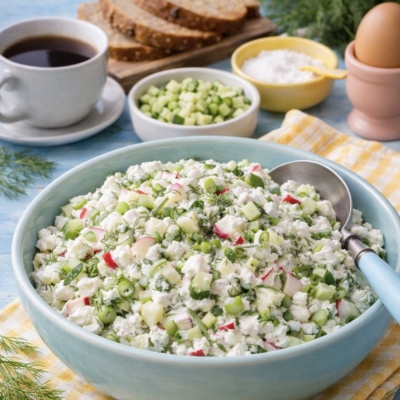 Cottage cheese salad