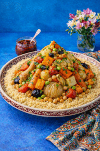 Couscous aux Sept Légumes