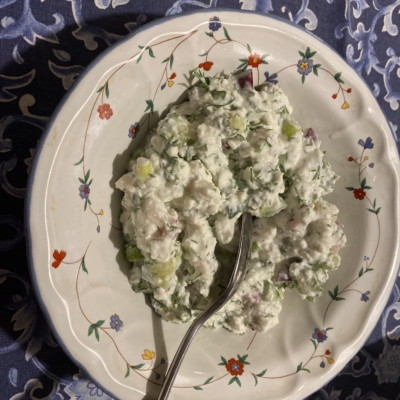 Cottage cheese salad