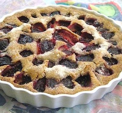 plum tart