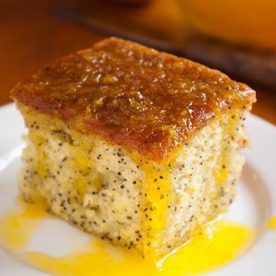 Orange Poppy Seed Cake