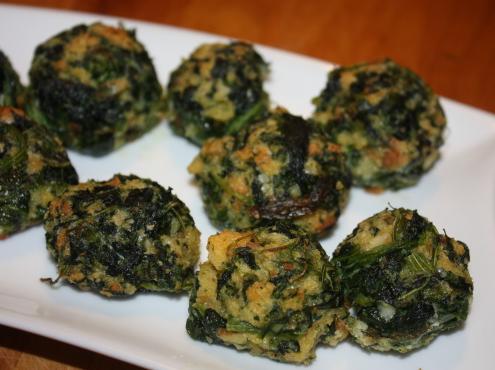 Spinach Latkas