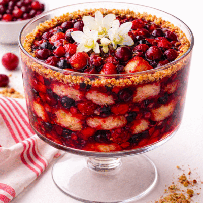 Bread Berry Trifle