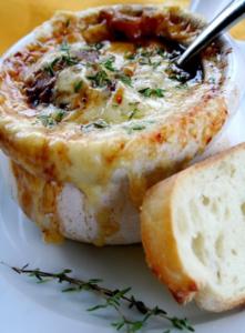 French onion soup - yummmm!