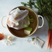 wrap and boil cheesecloth bags