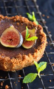 Warm Fig Tart Recipe. Gluten-Free Friendly
