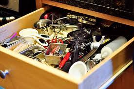 Messy drawer