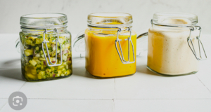 Homemade condiments