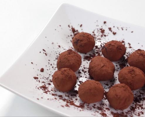 chocolate truffles