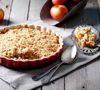 Apple Crumb Pie