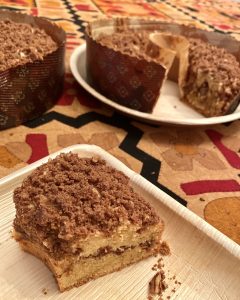 Coffee Cake with Almond Sreusel
