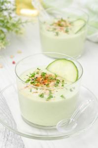 chilled corn soup