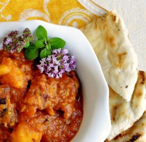 Chicken Curry with Tomatoes and Plantains Recipe