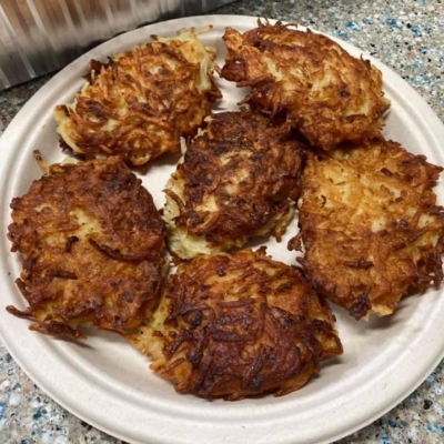 Potato latkas