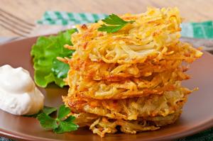 Potato latkas