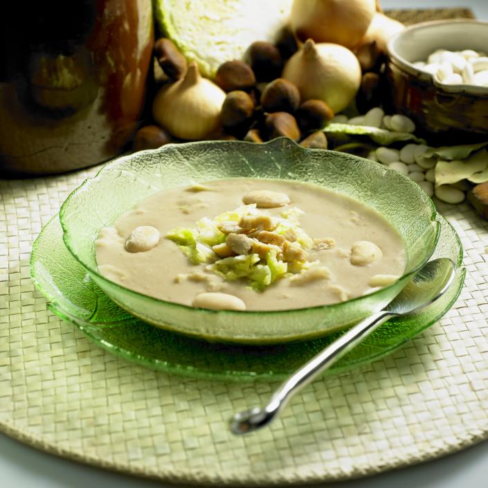 Chestnut Soup Recipe. Vegetarian. GlutenFree Levana Cooks