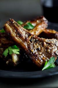 Lamb Chops in Wine Mustard Sauce Recipe. Variations