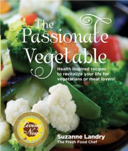 The Passionate Vegetable cookbook cover.