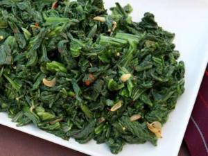 Mustard Greens Braised in Beer Recipe