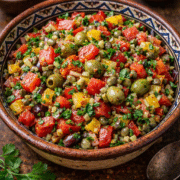 Moroccan tomato salad