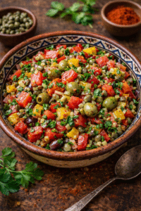Moroccan tomato salad