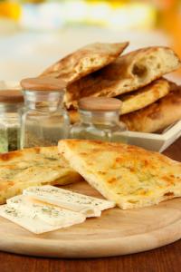 A close up of some food on a table