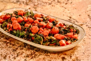 Swiss Chard Carrot Salad