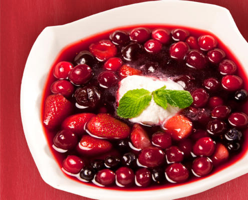Cold Fruit Soup Recipe. Gluten-Free