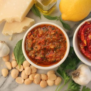 Sun dried tomato pesto