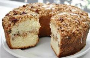 A close up of a cake on a plate