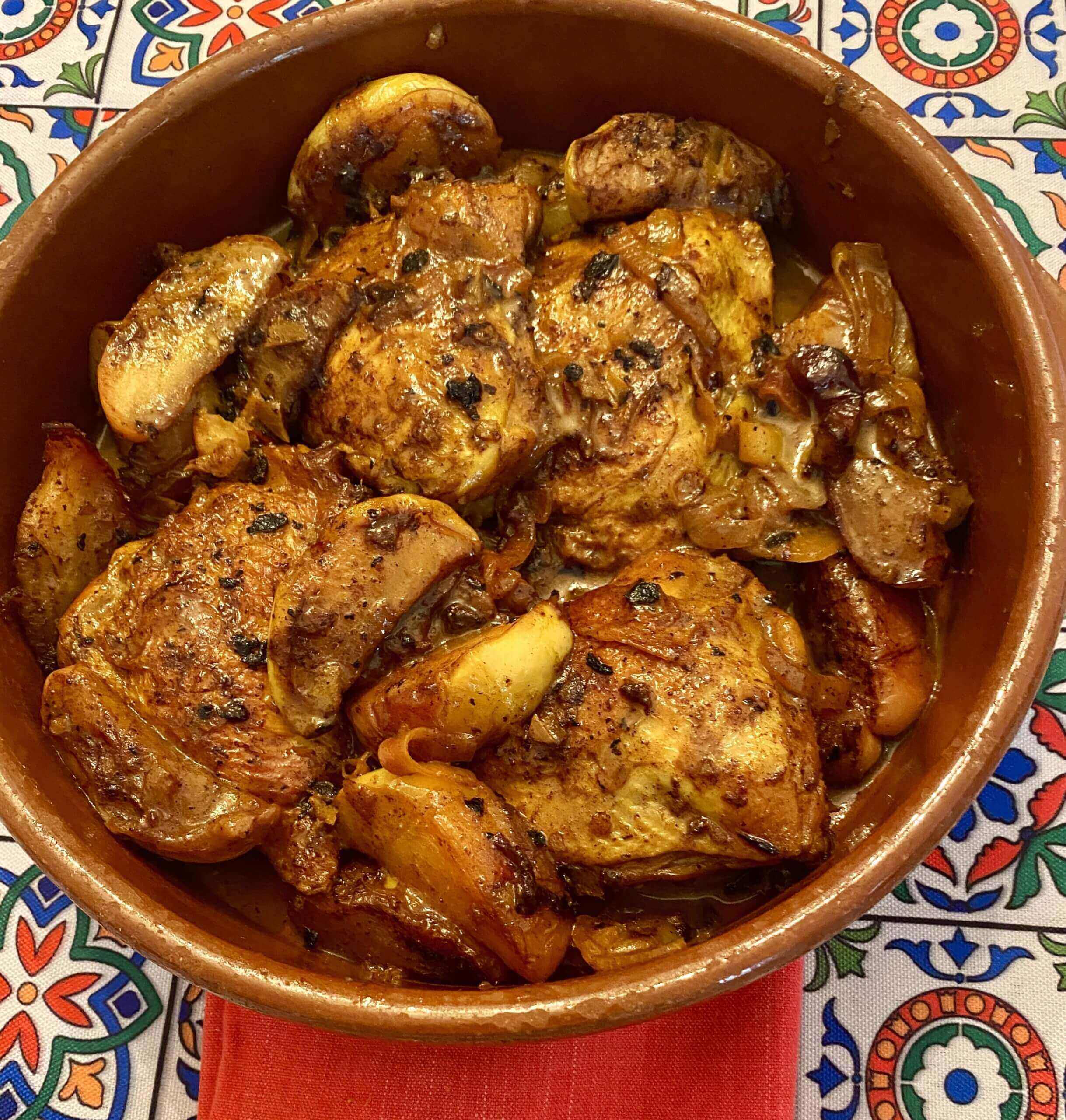 Chicken Granny Smith Apples Recipe Levana Cooks